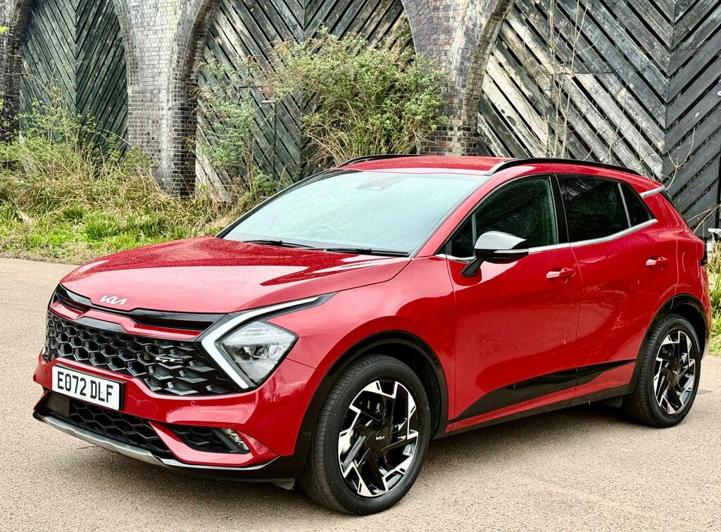 Kia Sportage 1.6 T-gdi 13.8Kwh Gt-line Awd Euro 6 Ss EO72DLF Red #4