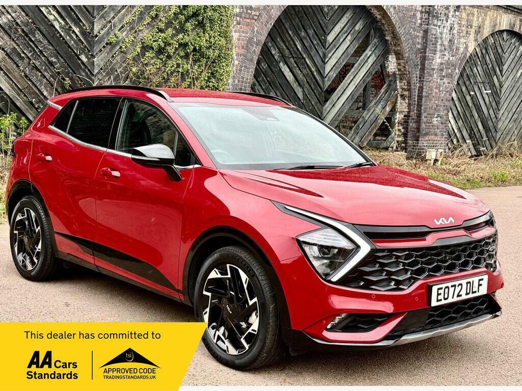 Kia Sportage 1.6 T-gdi 13.8Kwh Gt-line Awd Euro 6 Ss EO72DLF Red