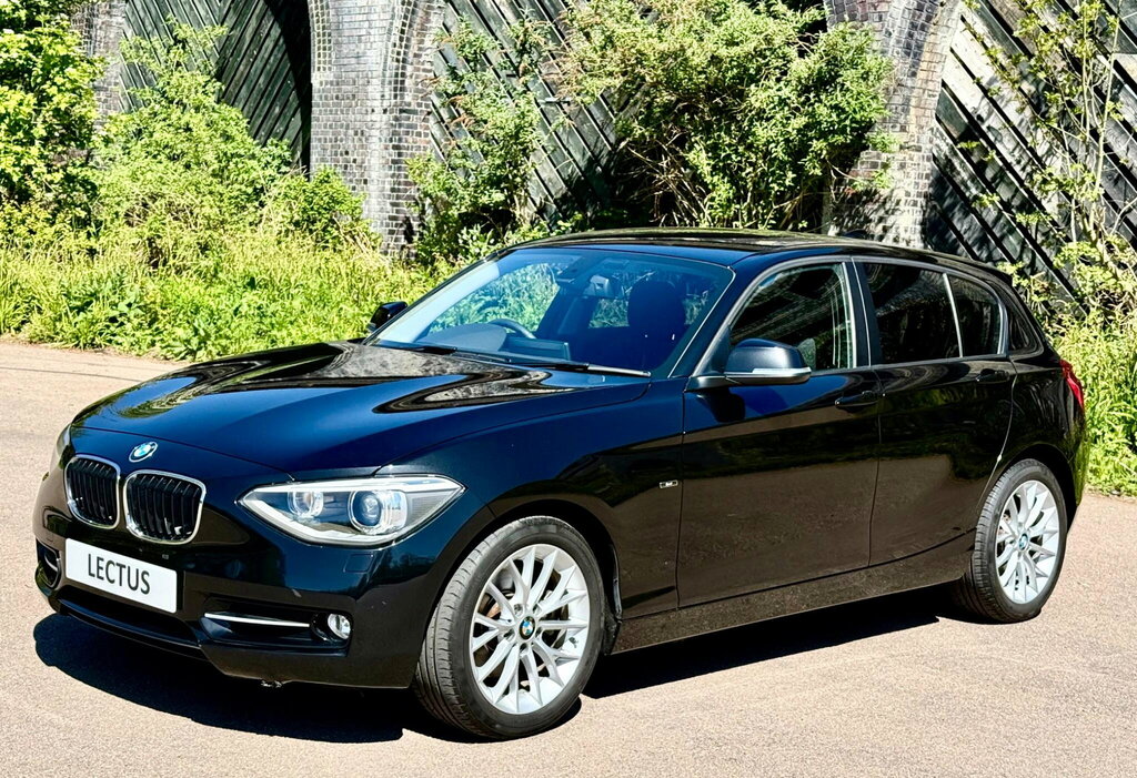 BMW 1 Series 1.6 116I Sport Euro 6 Ss Black #4