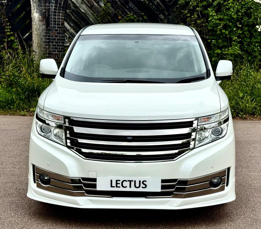 Nissan Elgrand Rider Black Line Edition 2.5 White #3
