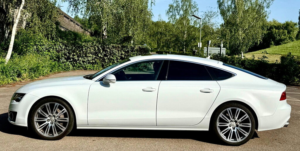 Audi A7 3.0 Tfsi V6 Sportback S Tronic Quattro White #5