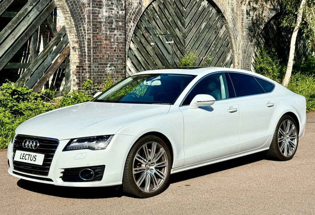 Audi A7 3.0 Tfsi V6 Sportback S Tronic Quattro White #4