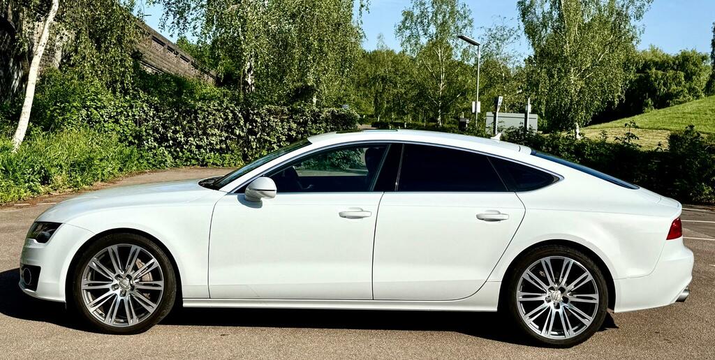 Audi A7 3.0 Tfsi V6 Sportback S Tronic Quattro White #5