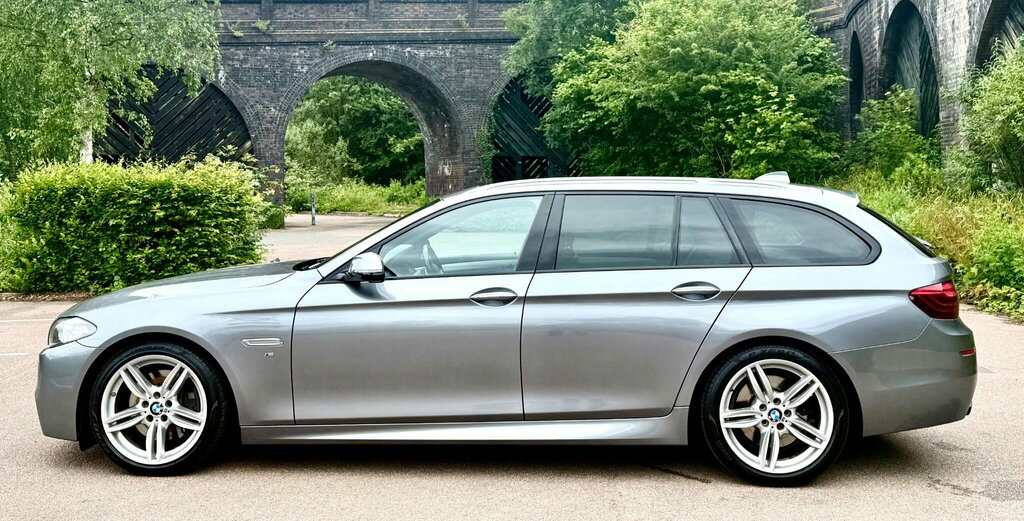 BMW 5 Series 3.0 530D M Sport Touring Euro 6 Ss Grey #5