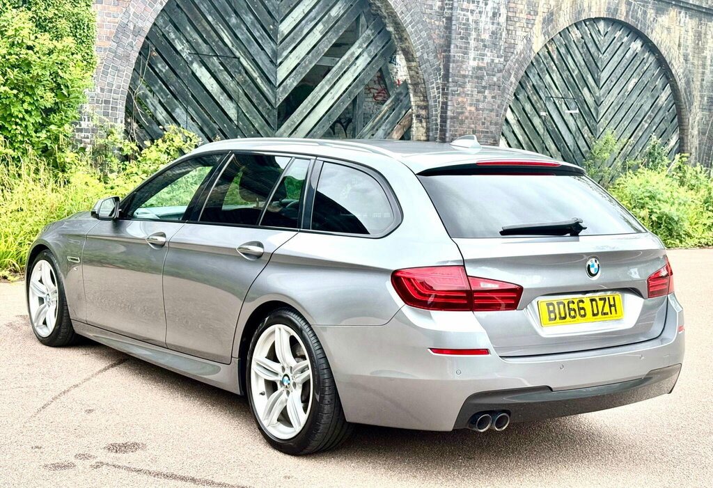 BMW 5 Series 3.0 530D M Sport Touring Euro 6 Ss Grey #6