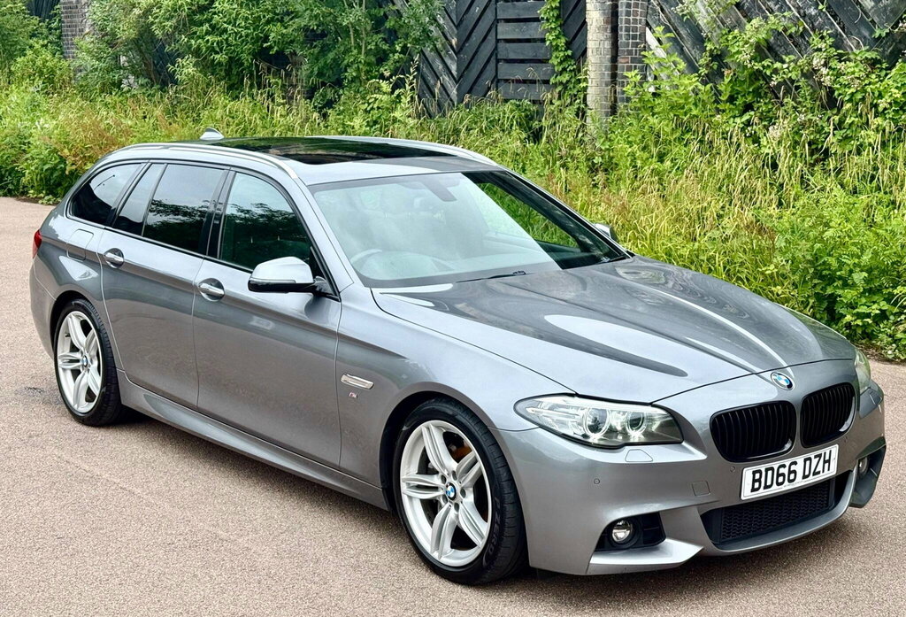 BMW 5 Series 3.0 530D M Sport Touring Euro 6 Ss Grey #2