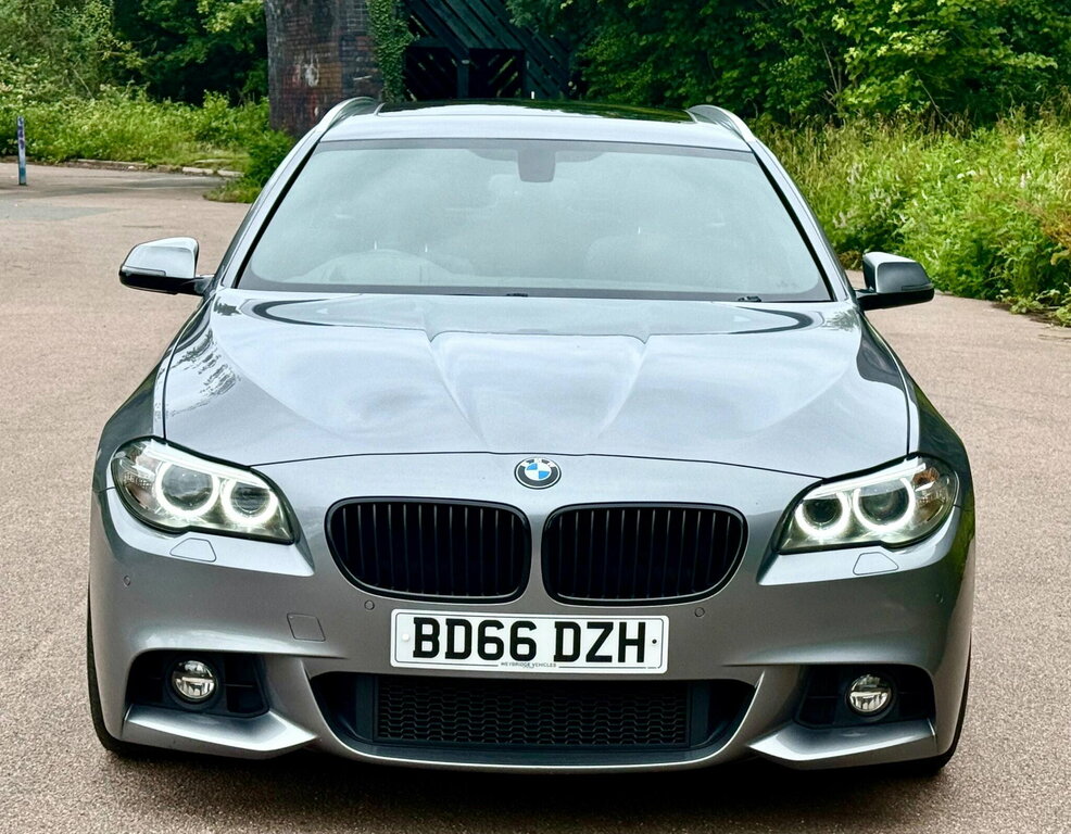 BMW 5 Series 3.0 530D M Sport Touring Euro 6 Ss Grey #3