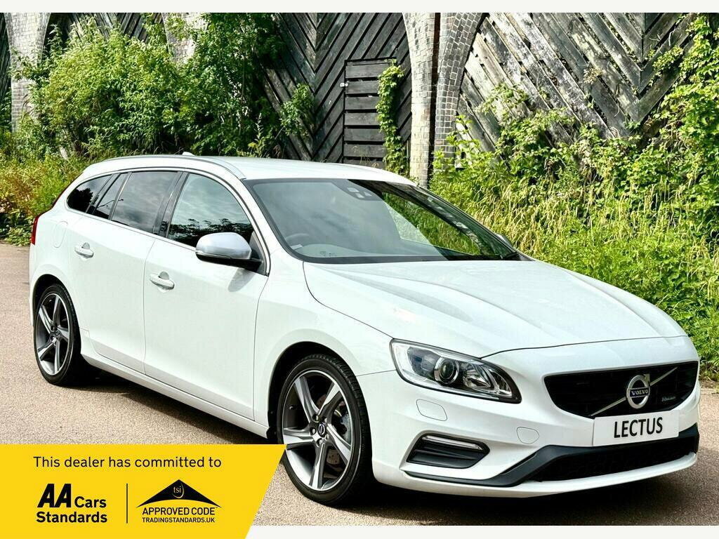 Volvo V60 1.6 T4 R-design Euro 6 White