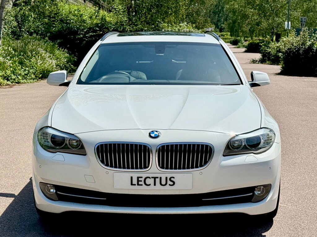 BMW 5 Series 2.0 523I Se Touring Euro 5 White #4