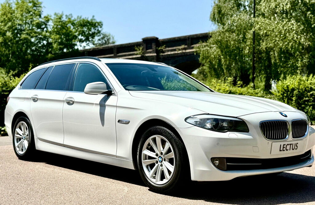 BMW 5 Series 2.0 523I Se Touring Euro 5 White #3