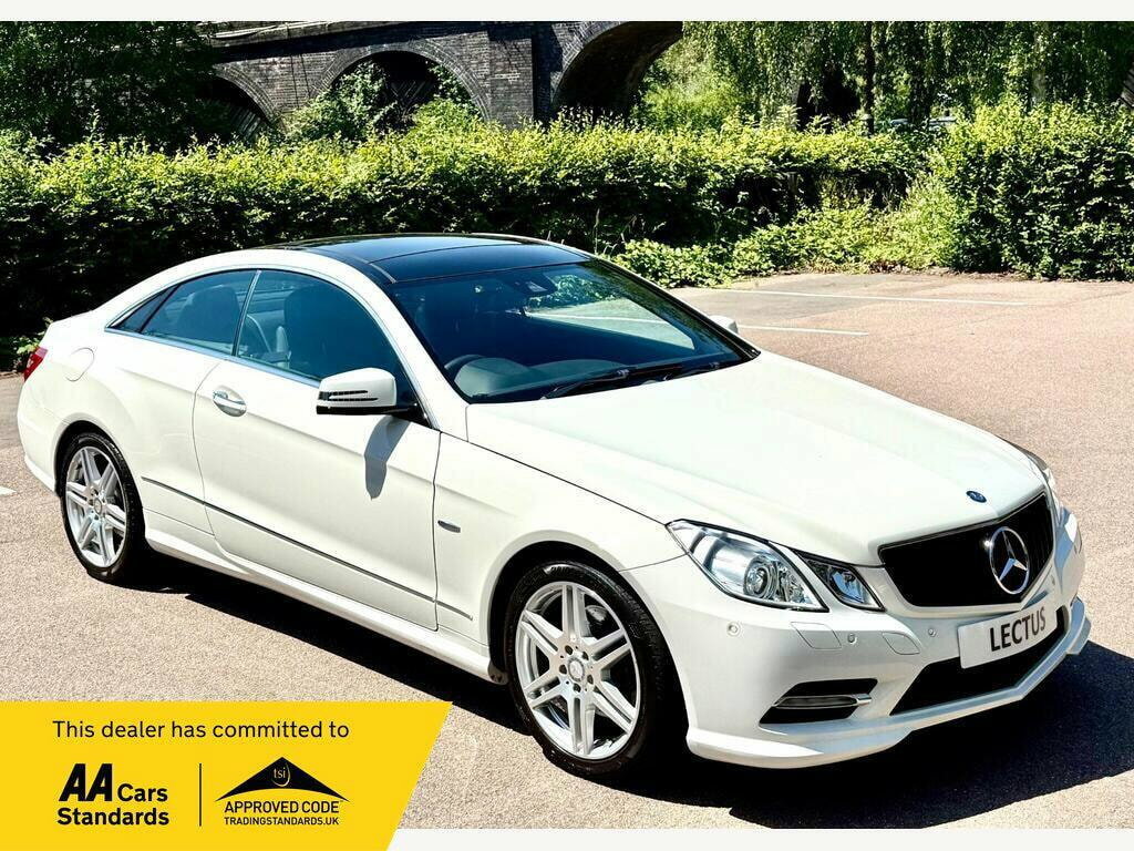 Mercedes-Benz E Class 1.8 E250 Blueefficiency Sport G-tronic Euro 5 S White