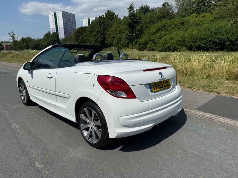 Peugeot 207 CC 1.6 Vti Roland Garros Euro 5 White #4