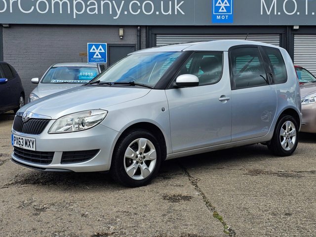 Skoda Roomster Mpv PX63MXY Silver #4