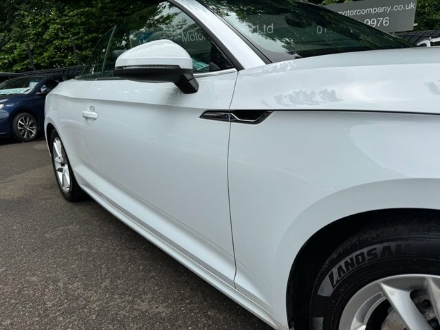 Audi A5 Convertible GM18YAD White #2
