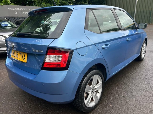 Skoda Fabia Hatchback ML16TVA Blue #3
