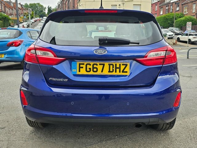 Ford Fiesta Hatchback FG67DHZ Blue #4