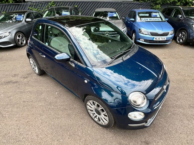 Fiat 500 Hatchback RE70UCY Blue #2