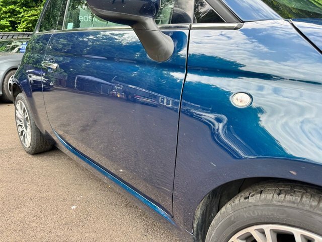 Fiat 500 Hatchback RE70UCY Blue #3