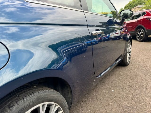 Fiat 500 Hatchback RE70UCY Blue #5