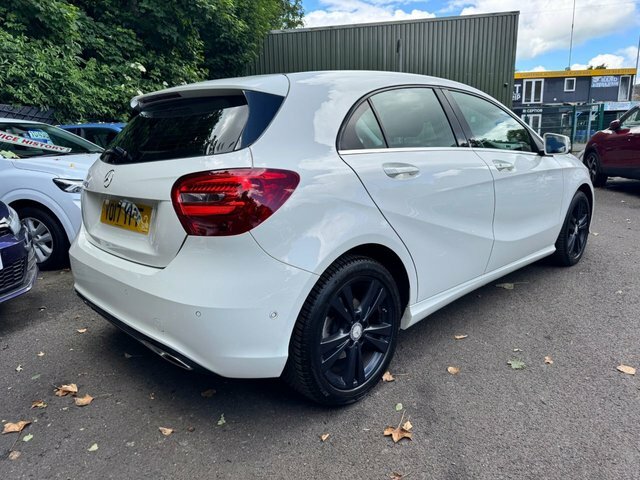Mercedes-Benz A Class Hatchback YO17YFF White #4