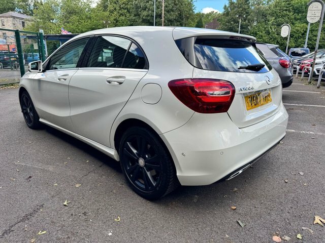 Mercedes-Benz A Class Hatchback YO17YFF White #5