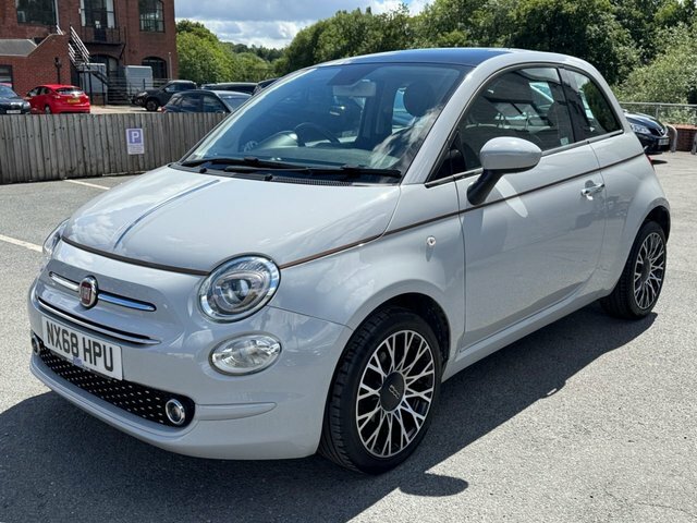 Fiat 500 Lounge Red #7