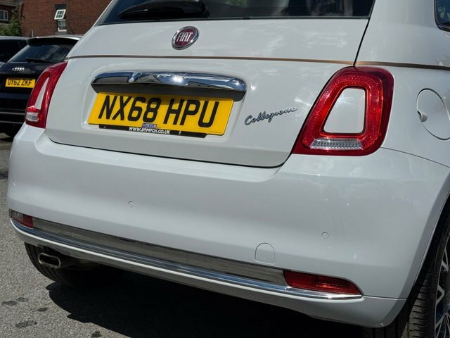 Fiat 500 Lounge Red #11