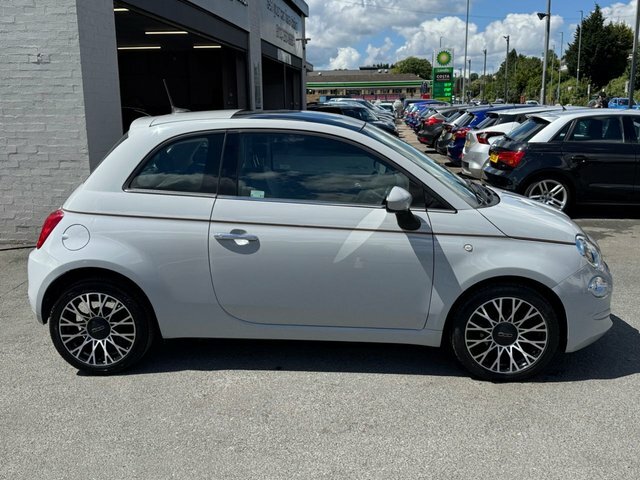 Fiat 500 Hatchback Grey #2