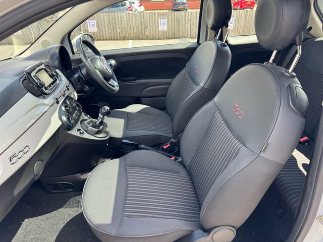 Fiat 500 Lounge Red #22
