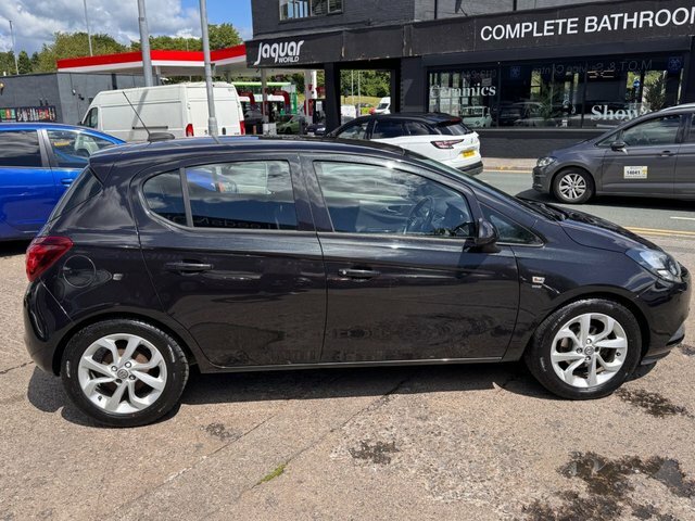 Vauxhall Corsa Hatchback FH65OSK Black #4