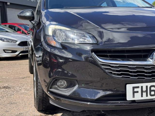 Vauxhall Corsa Hatchback FH65OSK Black #3