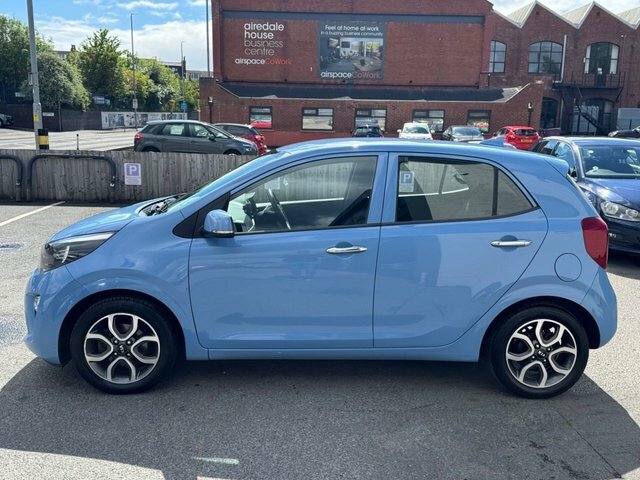 Kia Picanto Hatchback Blue #6