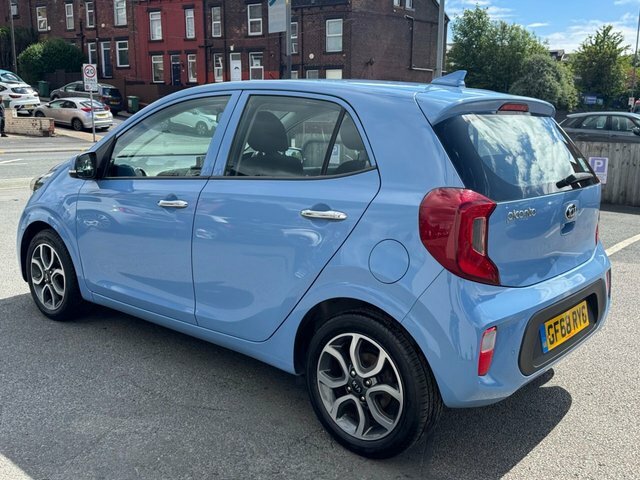 Kia Picanto Hatchback Blue #5
