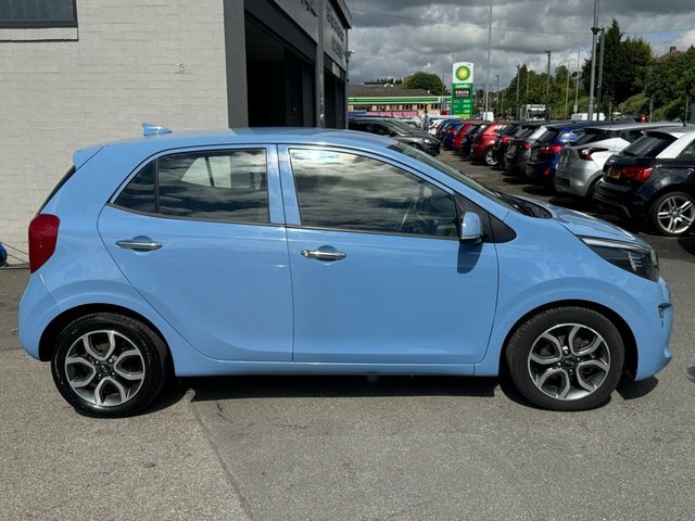 Kia Picanto Hatchback Blue #2