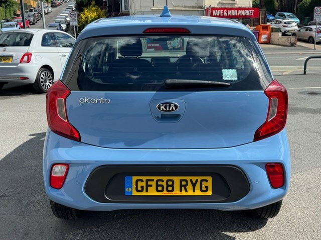 Kia Picanto Hatchback Blue #4