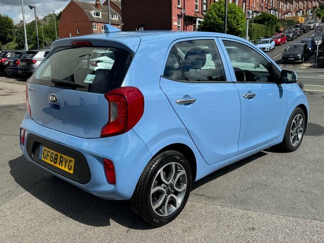 Kia Picanto Hatchback Blue #3