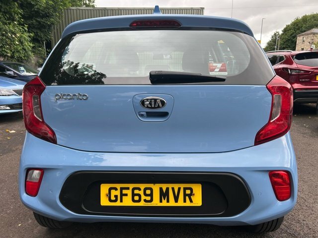 Kia Picanto Hatchback Blue #5