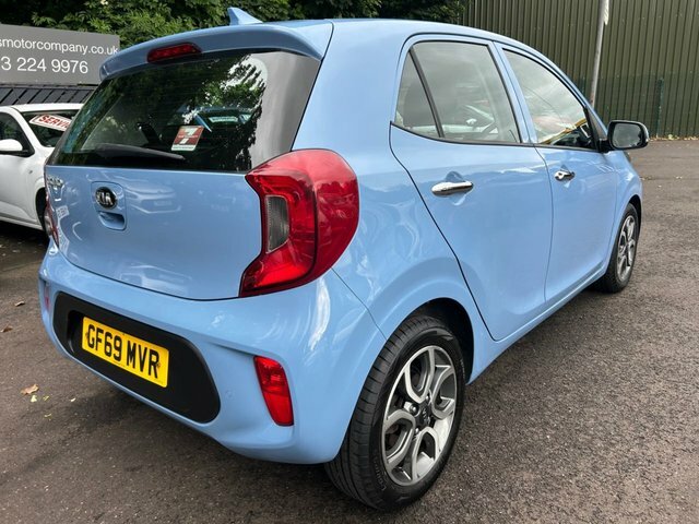 Kia Picanto Hatchback Blue #3