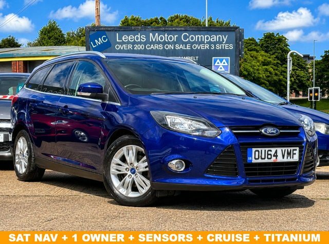 Ford Focus Estate OU64VMF Blue