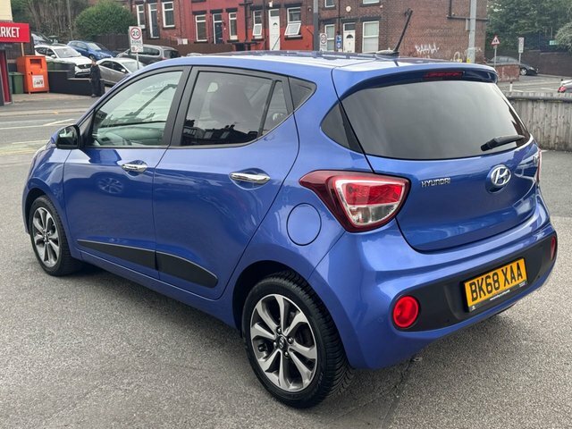 Hyundai I10 Hatchback Blue #6