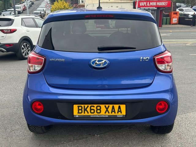 Hyundai I10 Hatchback Blue #5