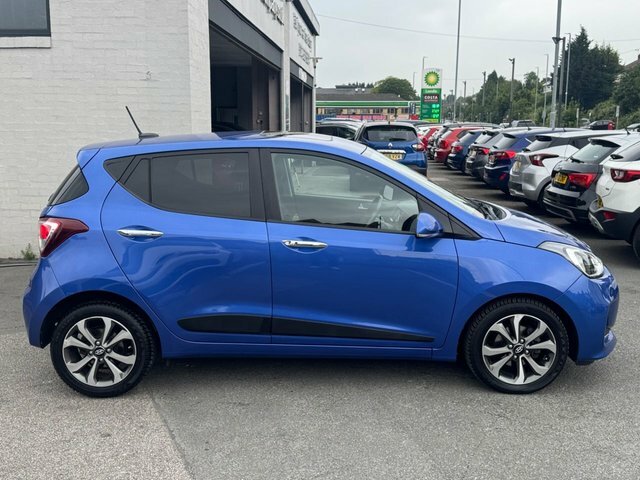 Hyundai I10 Hatchback Blue #3