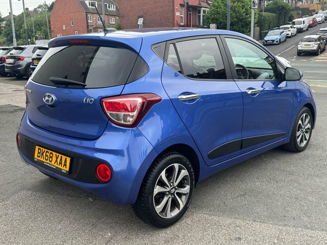 Hyundai I10 Hatchback Blue #4
