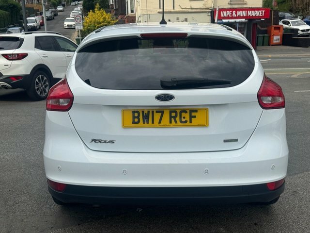 Ford Focus Hatchback BW17RCF White #4