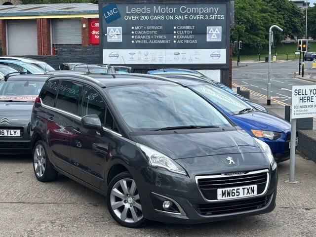 Peugeot 5008 5008 Allure Blue Hdi Ss Grey #2