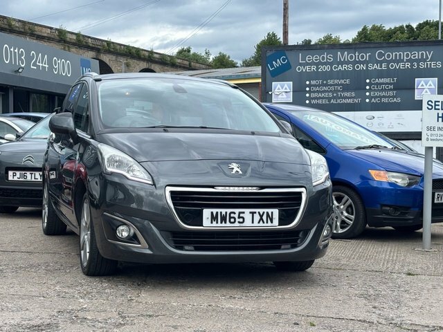 Peugeot 5008 5008 Allure Blue Hdi Ss Grey #3