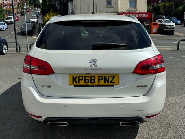 Peugeot 308 SW Estate White #4