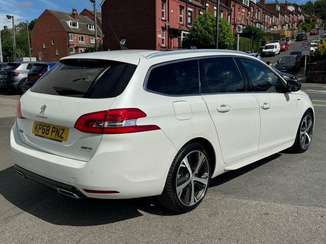 Peugeot 308 SW Estate White #3