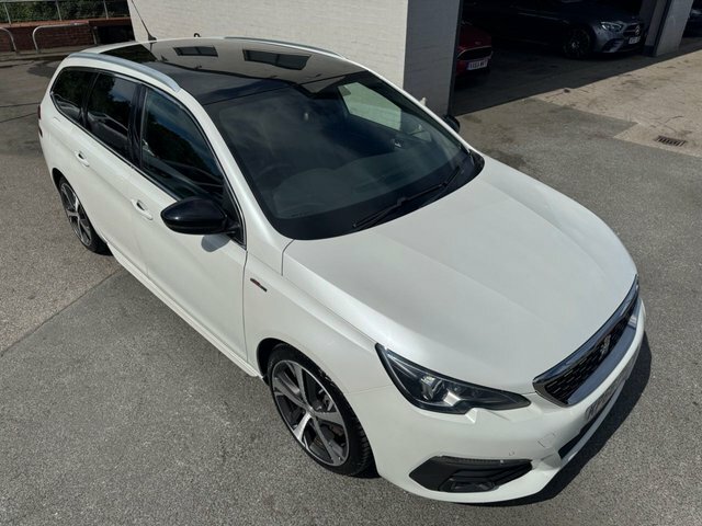 Peugeot 308 SW Estate White #6
