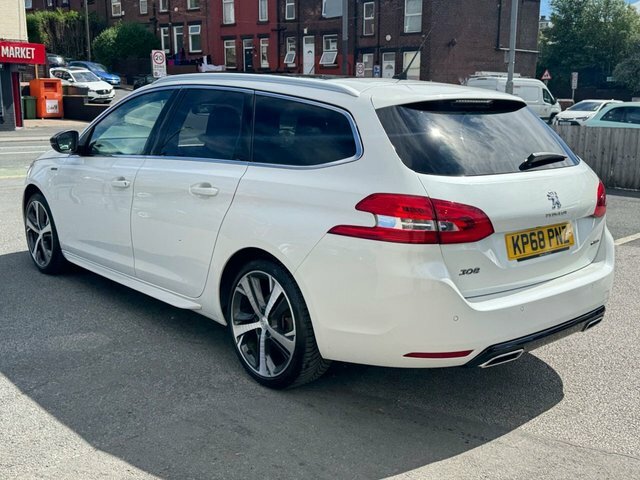 Peugeot 308 SW Estate White #5